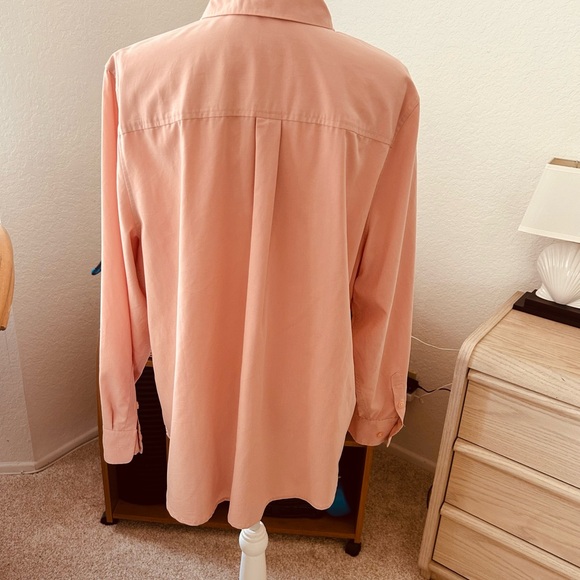 Chico's Blush Satin Blouse - Picture 2 of 6